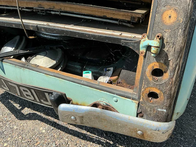 Moris minor 1000 traveller oldtimer - afbeelding 8 van  48