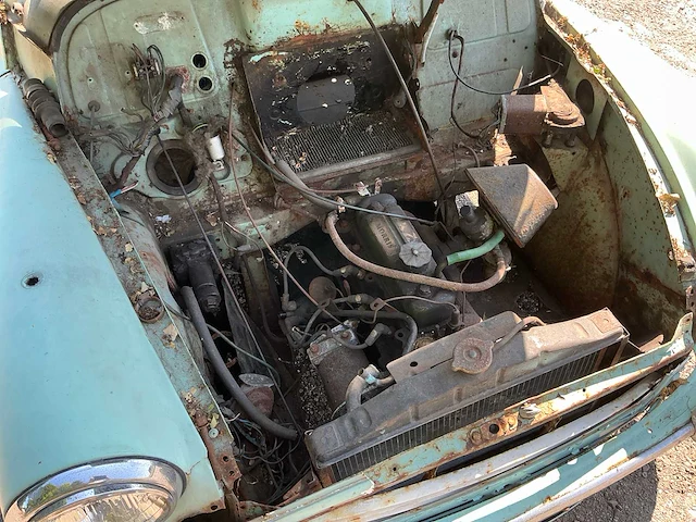 Moris minor 1000 traveller oldtimer - afbeelding 28 van  48