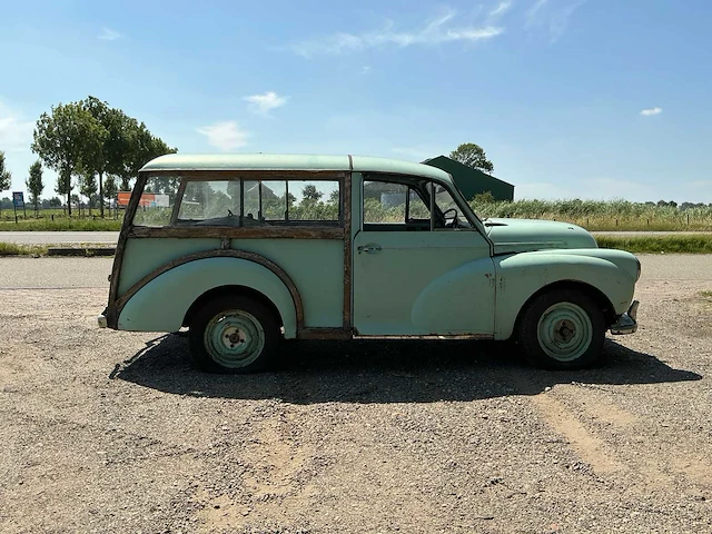 Moris minor 1000 traveller oldtimer - afbeelding 45 van  48