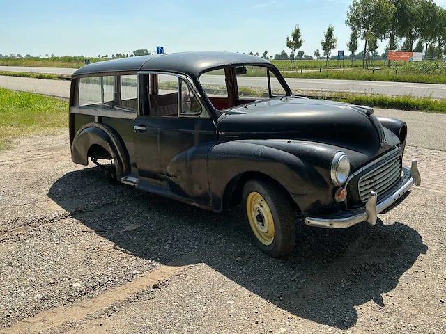 Moris minor 1000 traveller oldtimer - afbeelding 57 van  58