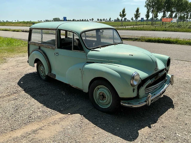 Moris minor 1000 traveller oldtimer - afbeelding 46 van  48