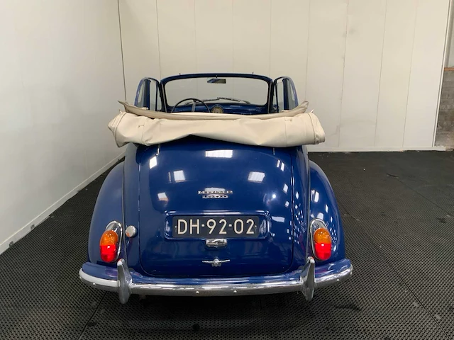 Morris - minor 1000 - cabriolet - oldtimer - 1957 - afbeelding 4 van  30