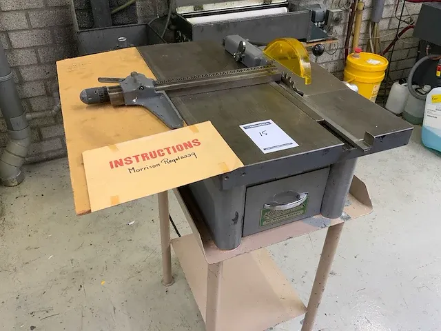 Morrison - 45-s - tafelcirkelzaagmachine - afbeelding 1 van  5