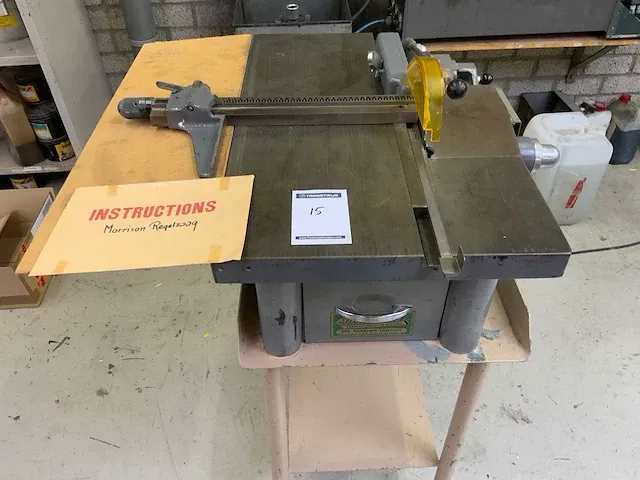 Morrison - 45-s - tafelcirkelzaagmachine - afbeelding 2 van  5