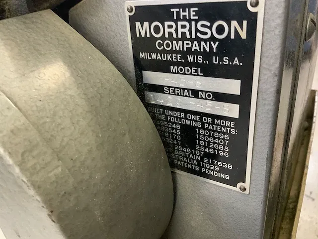 Morrison - 45-s - tafelcirkelzaagmachine - afbeelding 5 van  5
