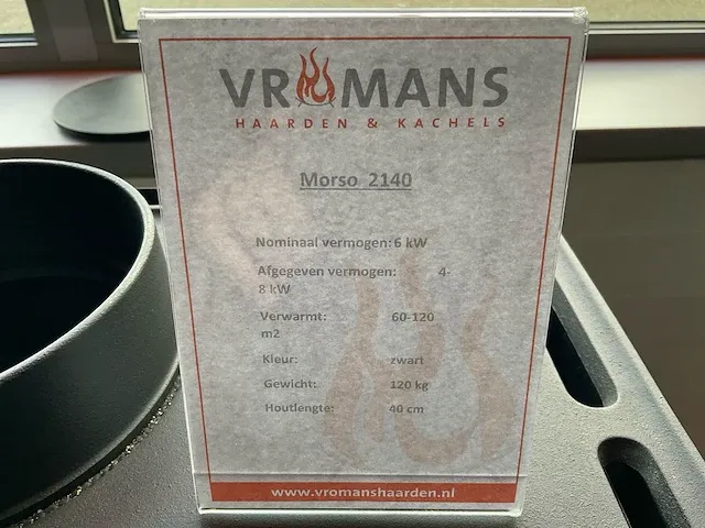 Morso 2140 houtkachel - afbeelding 6 van  6