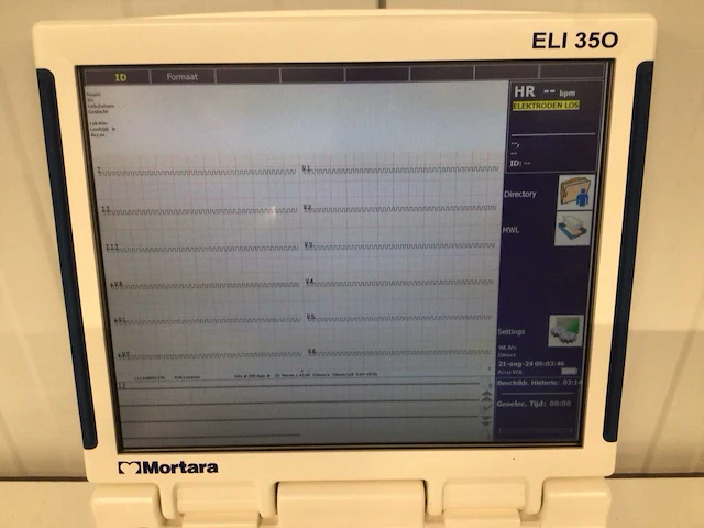 Mortara eli 350 elektrocardiograaf - afbeelding 3 van  7
