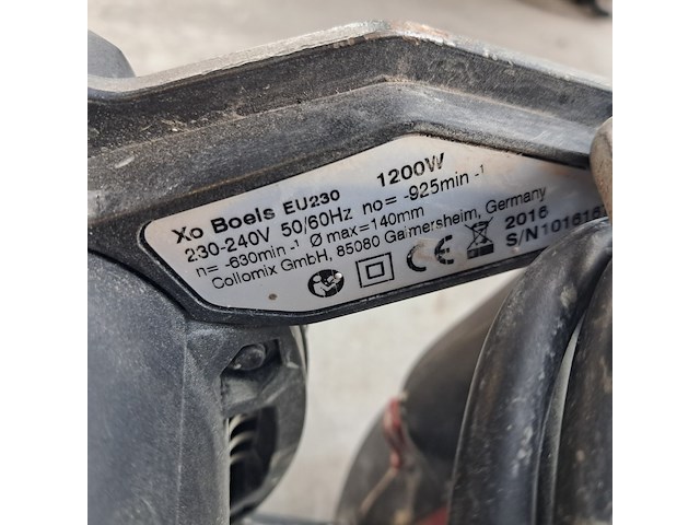 Mortelmixer - 230v, collomix, xo2, 2016 - afbeelding 4 van  4