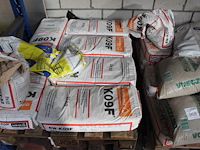 Mortels en voegzand op zes pallets. - afbeelding 3 van  7