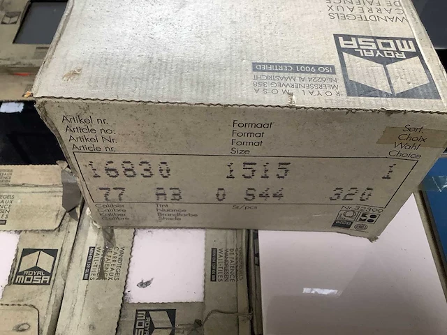 Mosa - pallet diverse wand/vloertegels - afbeelding 13 van  13