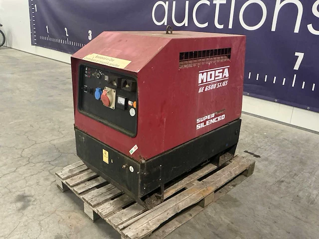 Mosa ge6500sx/gs noodstroomaggregaat - afbeelding 1 van  6