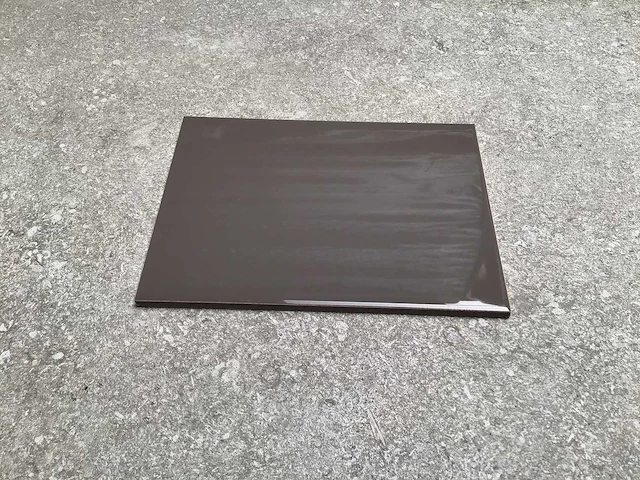 Mosa grijsbruin glans wandtegel 15x20 cm 10 m² - afbeelding 2 van  5