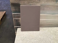 Mosa grijsbruin glans wandtegel 15x20 cm 10 m² - afbeelding 3 van  5