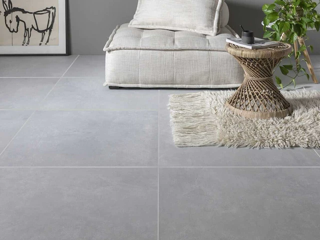 Mosa motto form light grey mat vloertegel 30x30 cm 43,63 m² - afbeelding 1 van  2