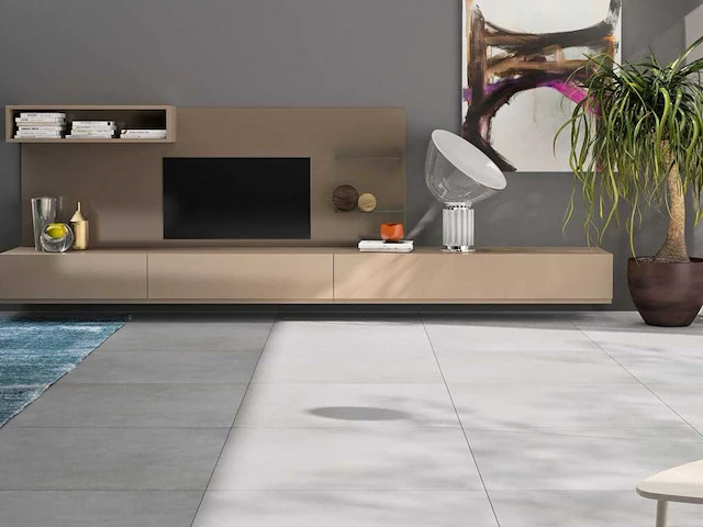 Mosa motto grain light grey mat vloertegel 30x30 cm 43,63 m² - afbeelding 1 van  2