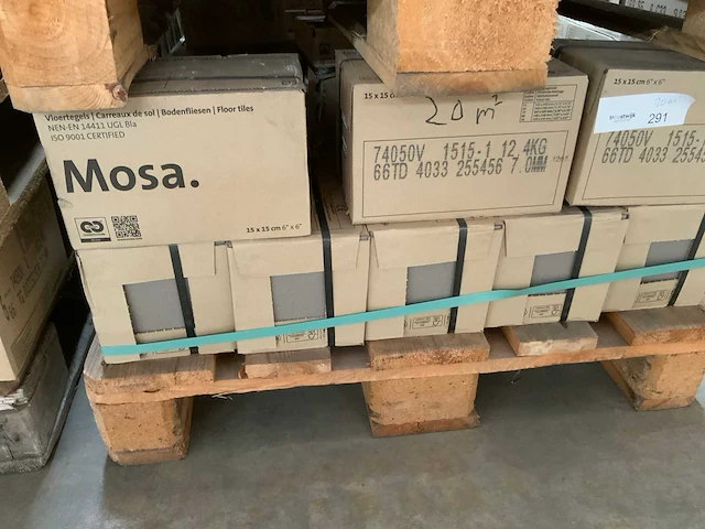 Mosa vloertegels 20m2 - afbeelding 2 van  3