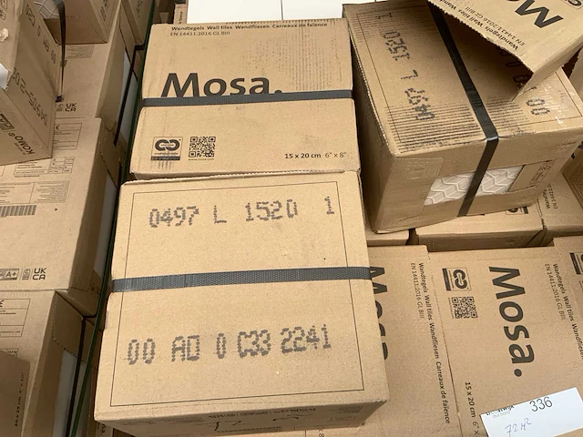 Mosa wandtegels 72 m2 - afbeelding 2 van  3