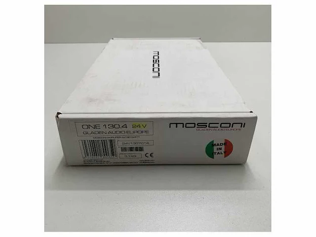 Mosconi one 130.4 4x 130w high quality amplifier 24v - afbeelding 5 van  6
