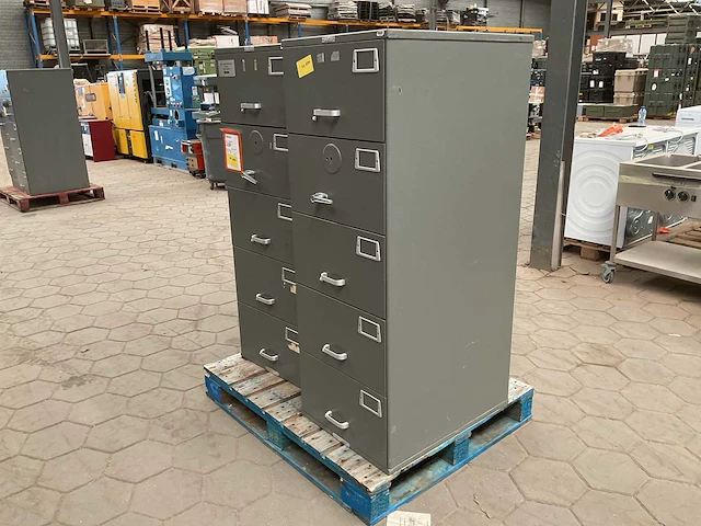 Mosler archiefkast (2x) - afbeelding 3 van  7