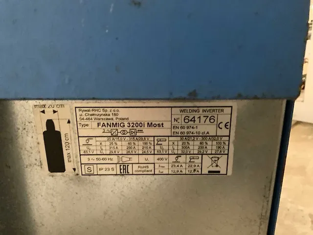 Most fanmig 3200i lasapparaat - afbeelding 7 van  7