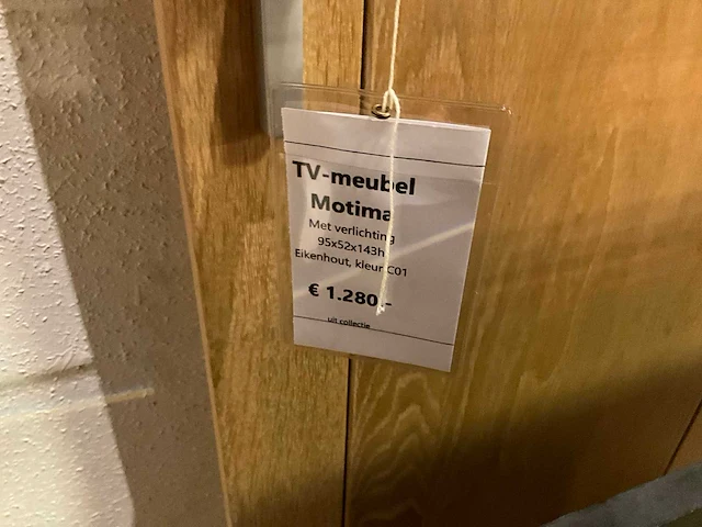 Motima eiken tv meubel - afbeelding 6 van  6