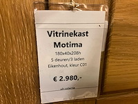 Motimar eiken vitrinekast - afbeelding 2 van  10