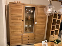 Motimar eiken vitrinekast - afbeelding 1 van  10