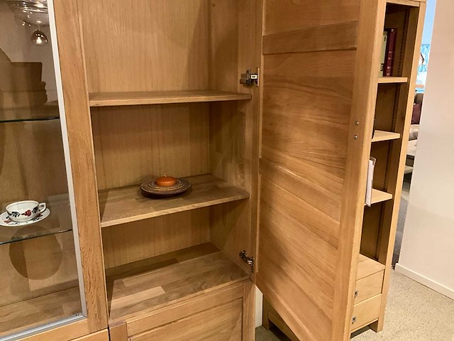 Motimar eiken vitrinekast - afbeelding 7 van  10