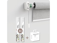 Motionblinds upgrade kit slimme rolgordijnen universele gordijnmotor elektrisch rolgordijn automatisch rolgordijn retrofit bluetooth 2 pack incl. afstandsbediening - afbeelding 1 van  1