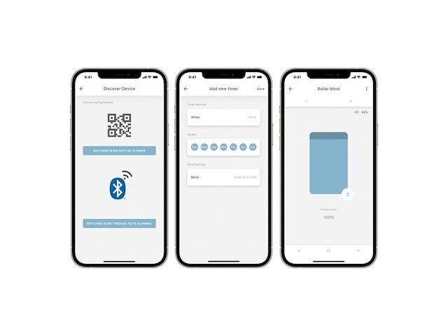 Motionblinds upgrade kit voor rolgordijnen met bluetooth - afbeelding 2 van  5