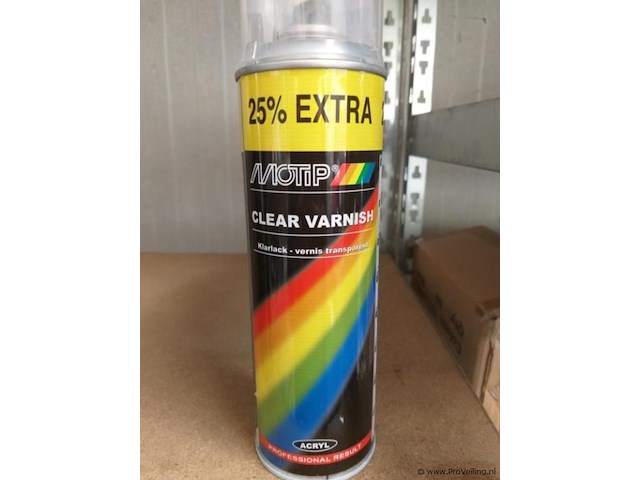 Motip - blanke lak glans - 500 ml - 30 x - afbeelding 1 van  3