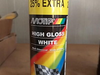 Motip - hoogglans wit - 500 ml - 24 x