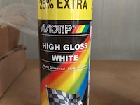 Motip - hoogglans wit - 500 ml - 36 x - afbeelding 1 van  3