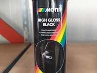Motip - hoogglans zwart - 500 ml - 24 x