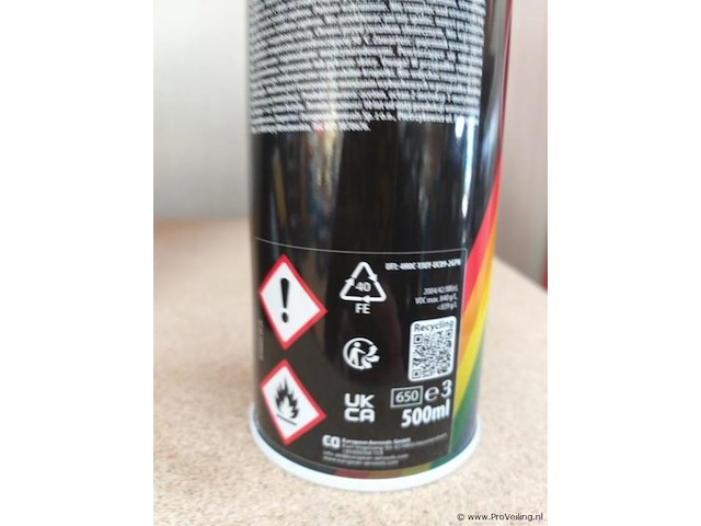 Motip - hoogglans zwart - 500 ml - 30 x - afbeelding 3 van  4