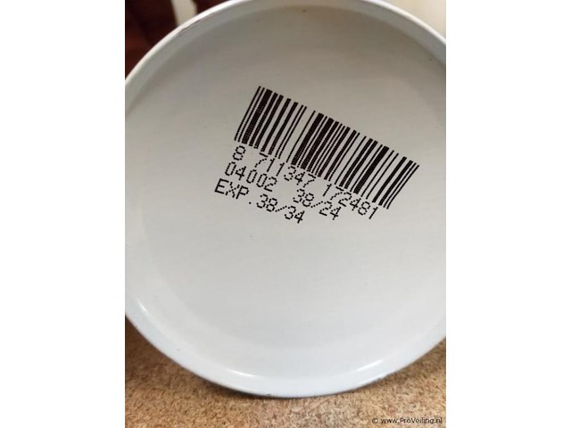 Motip - mat wit - 500 ml - 24 x - afbeelding 3 van  3