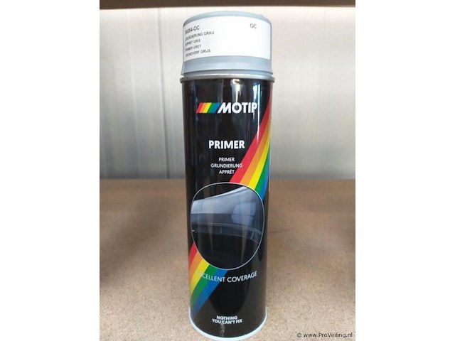 Motip - primer grijs - 500 ml - 24 x - afbeelding 1 van  2