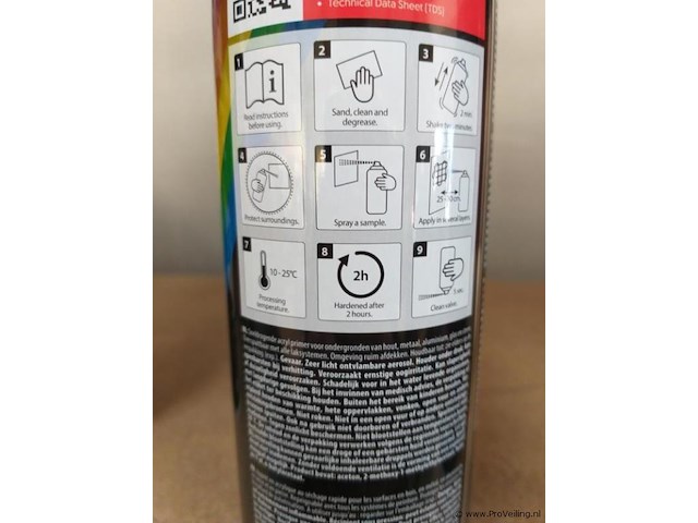 Motip - primer grijs - 500 ml - 30 x - afbeelding 2 van  4