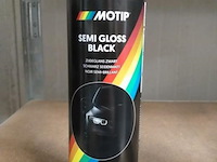 Motip - zijdeglans zwart - 500 ml - 24 x - afbeelding 1 van  3