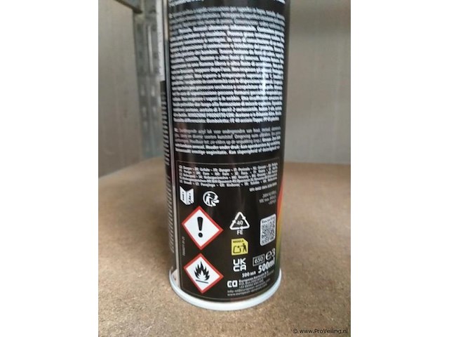 Motip - zijdeglans zwart - 500 ml - 30 x - afbeelding 2 van  3