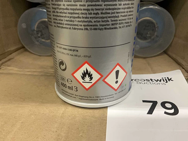 Motip spuitbus verf (12x) - afbeelding 3 van  4