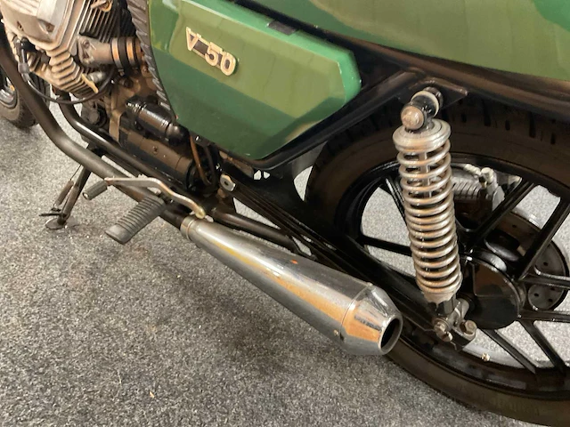 Moto-guzzi tour v50 motorfiets - afbeelding 4 van  14