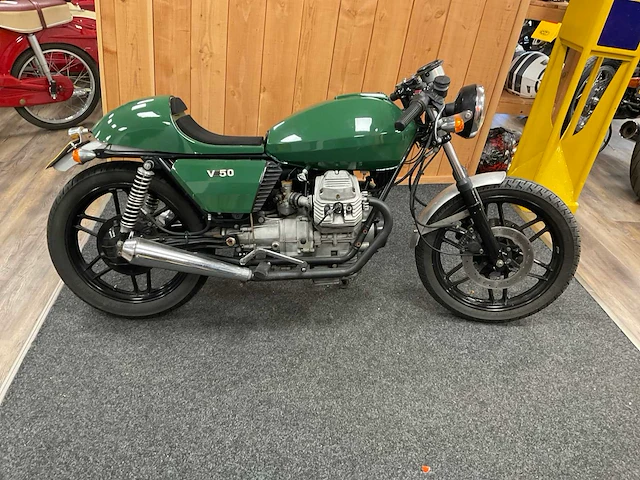 Moto-guzzi tour v50 motorfiets - afbeelding 8 van  14