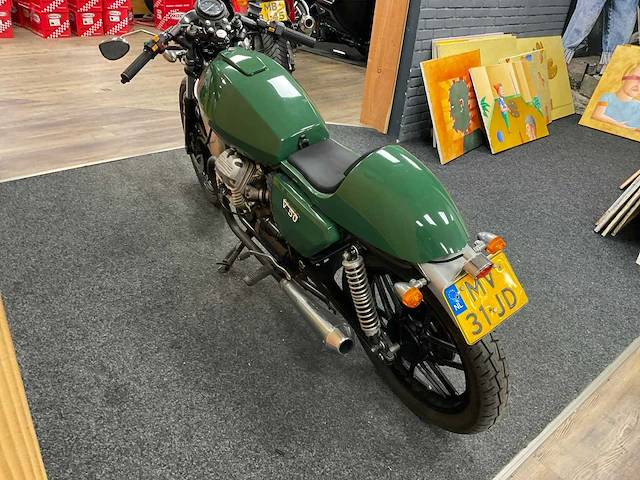 Moto-guzzi tour v50 motorfiets - afbeelding 10 van  14