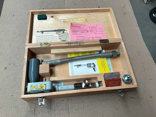 Motometer compressiedrukmeter - afbeelding 1 van  3