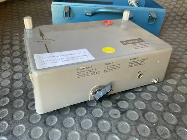 Motometer remvertragings- en pedaalkrachtschrijver - afbeelding 5 van  10