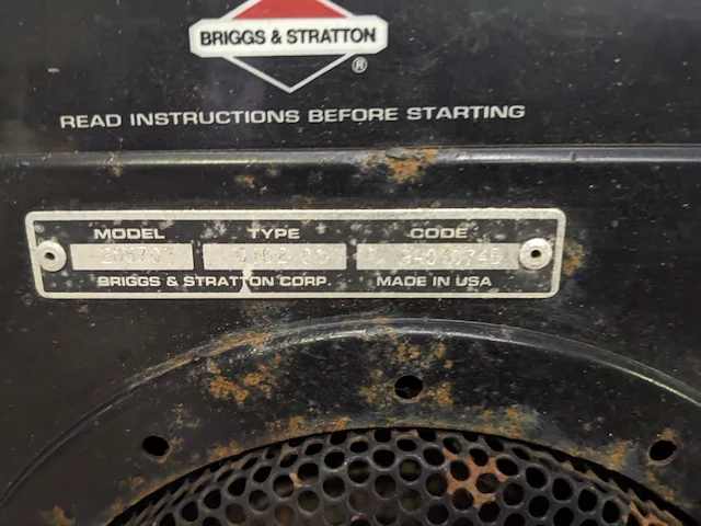 Motor 12.5 pk, briggs & stratton - afbeelding 3 van  8