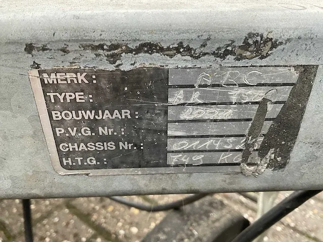 Motor aanhangwagen - afbeelding 6 van  6