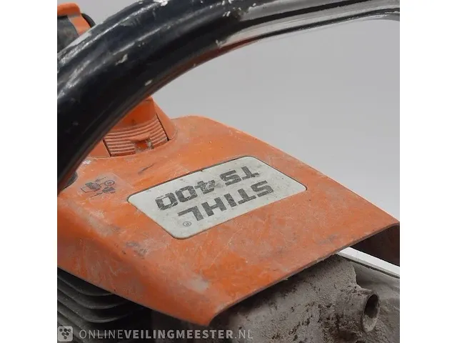 Motor bandenzaag stihl, ts400, bouwjaar 2007 - afbeelding 3 van  18