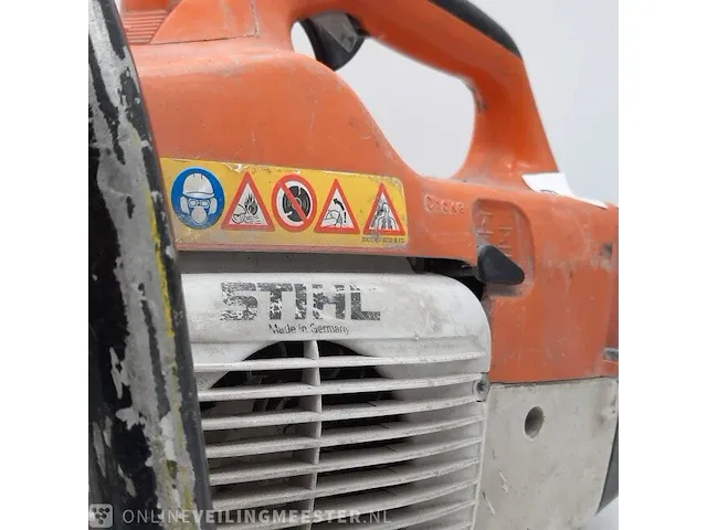 Motor bandenzaag stihl, ts400, bouwjaar 2007 - afbeelding 14 van  18